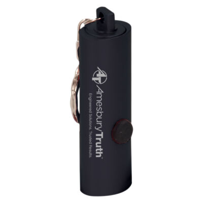 Amesbury Truth - Black 3 LED Laserable Flashlight with Keychain Thumbnail